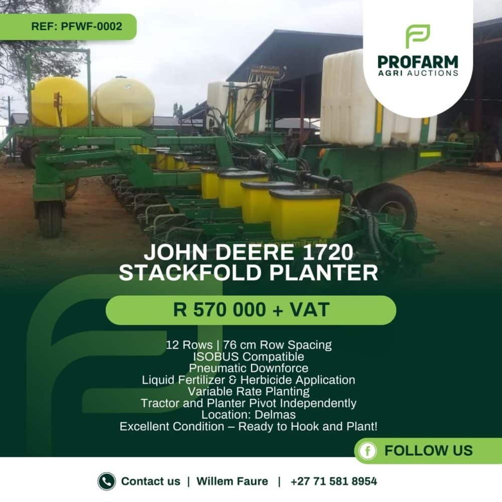 John Deere 1720 Stackfold