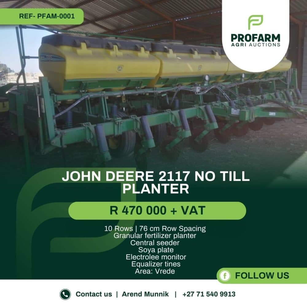 John Deere 2117 No-Till