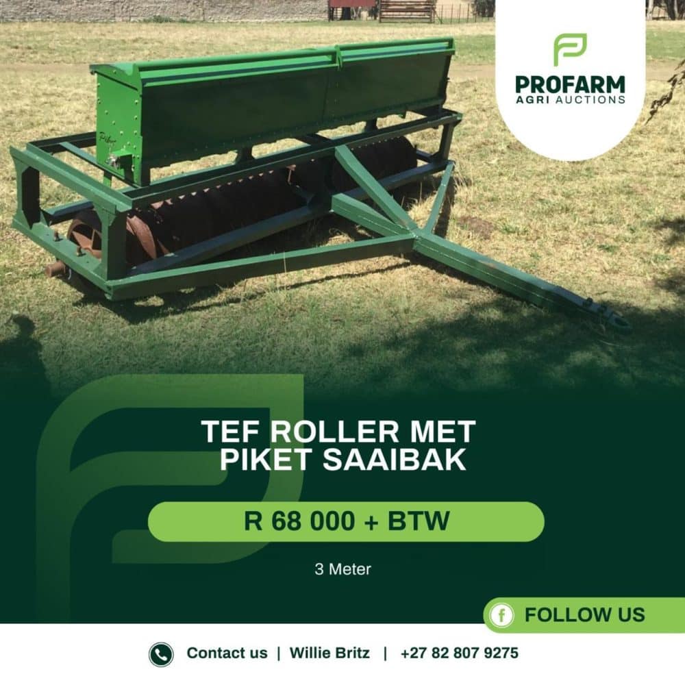Tef Roller met Piket Saaibak