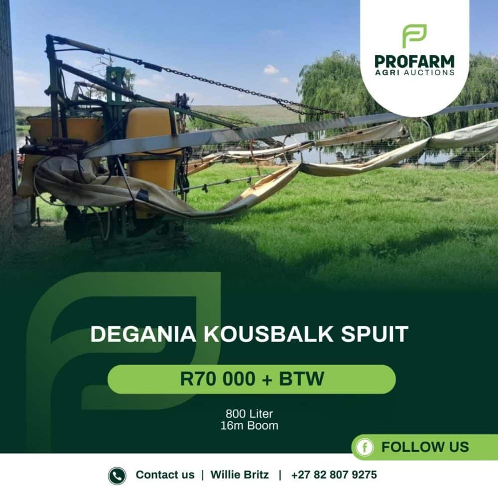 Degania Kousbalk Spuit