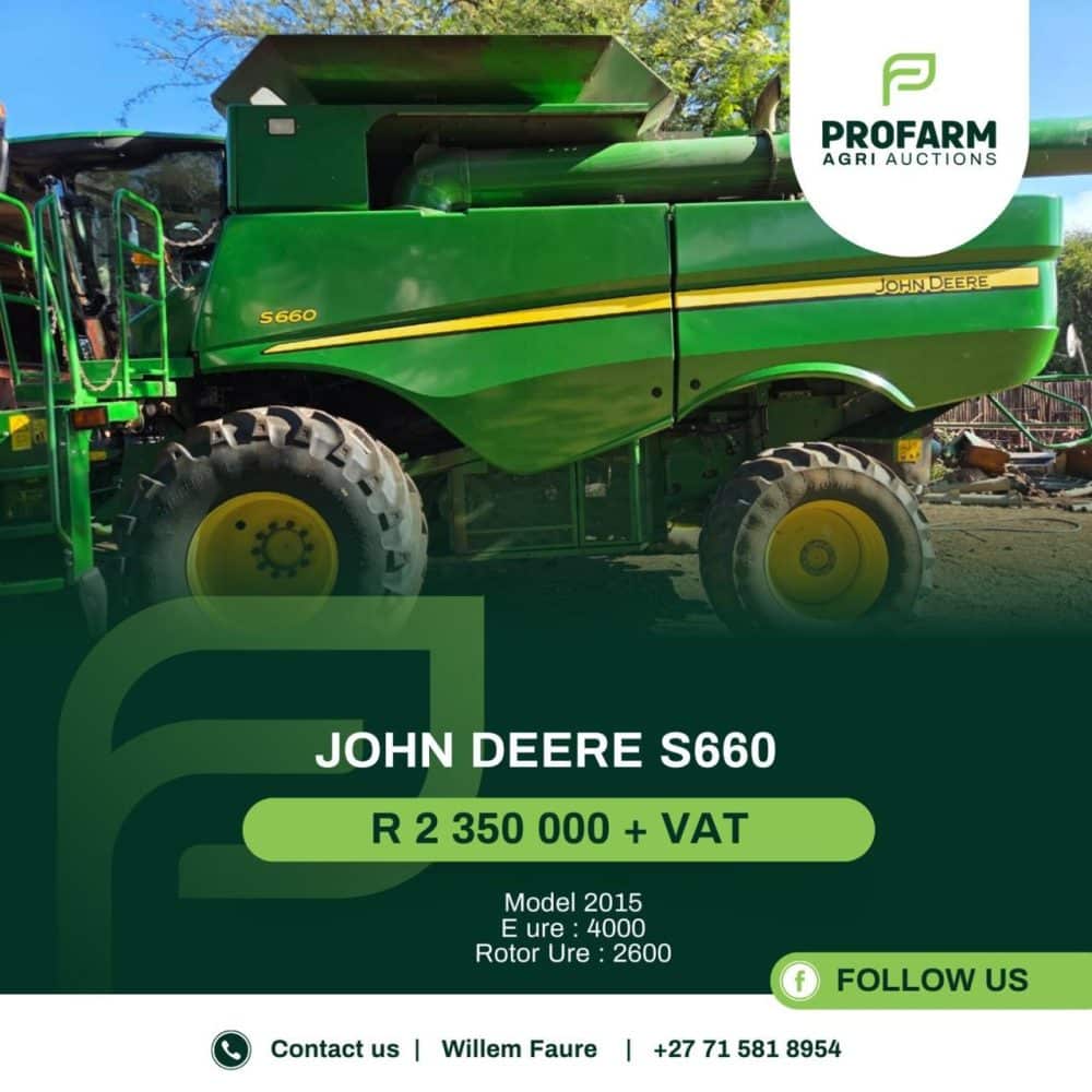 John Deere S660