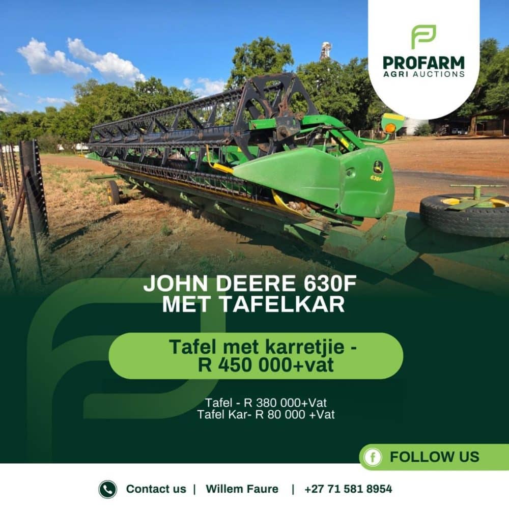 John Deere met Tafelkar