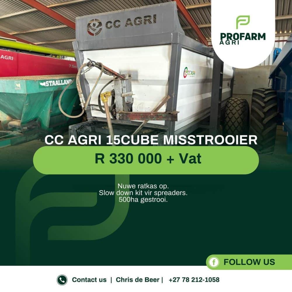 CC Agri 15cube Misstrooer