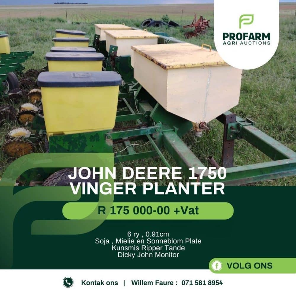 JOHN DEERE 1750 VINGER PLANTER