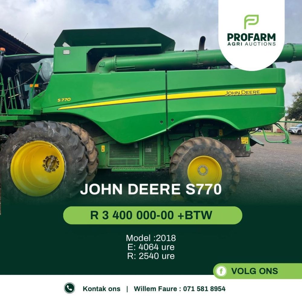JOHN DEERE S770