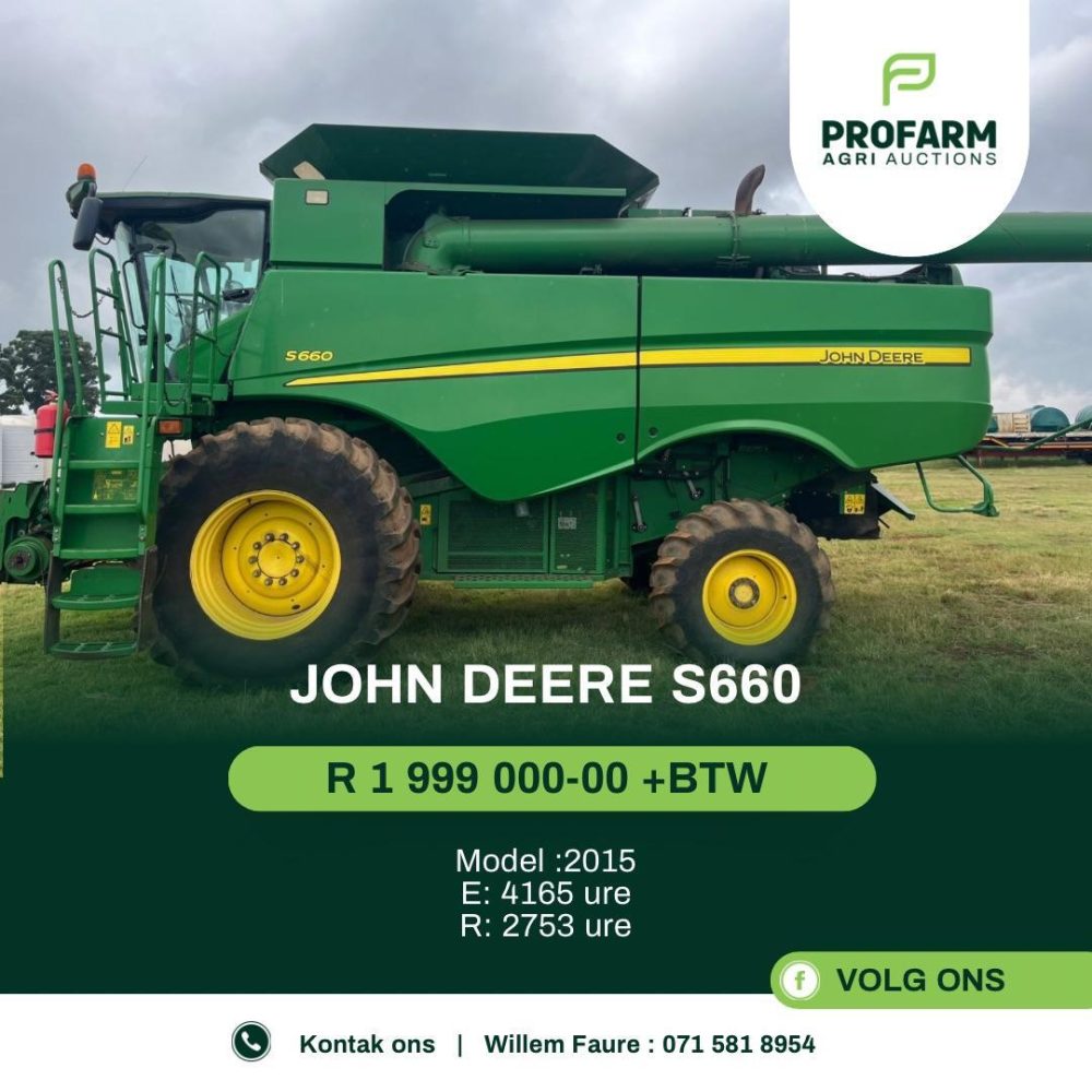 JOHN DEERE S660