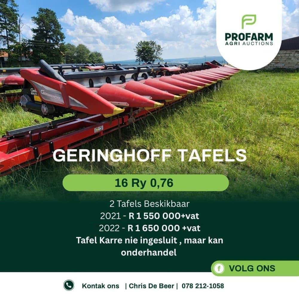 GERINGHOFF TAFELS