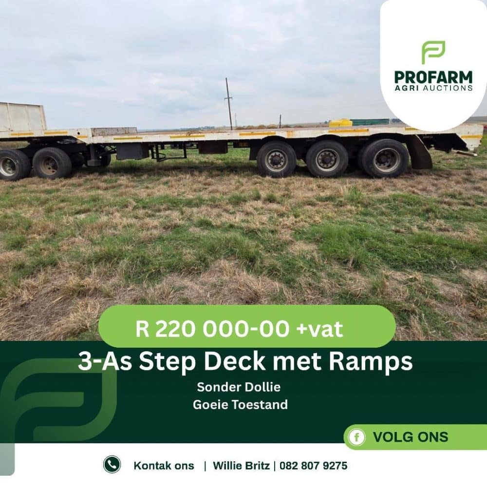 3-As Step Deck met Ramps