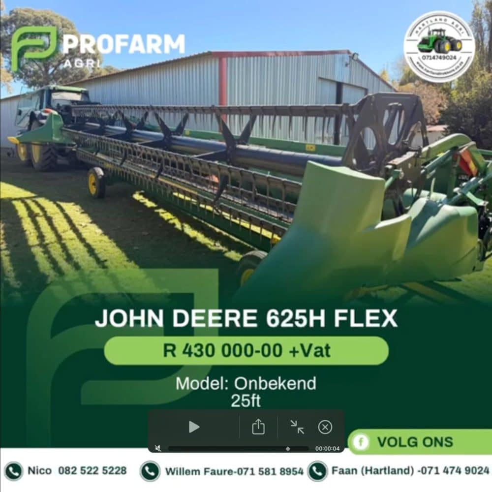 John Deere 625H Flex