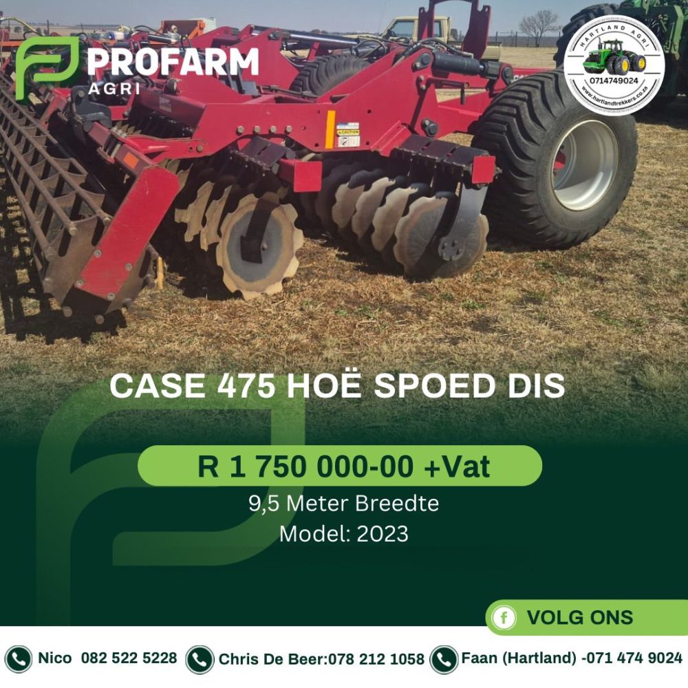 Case 475 High Speed Disc